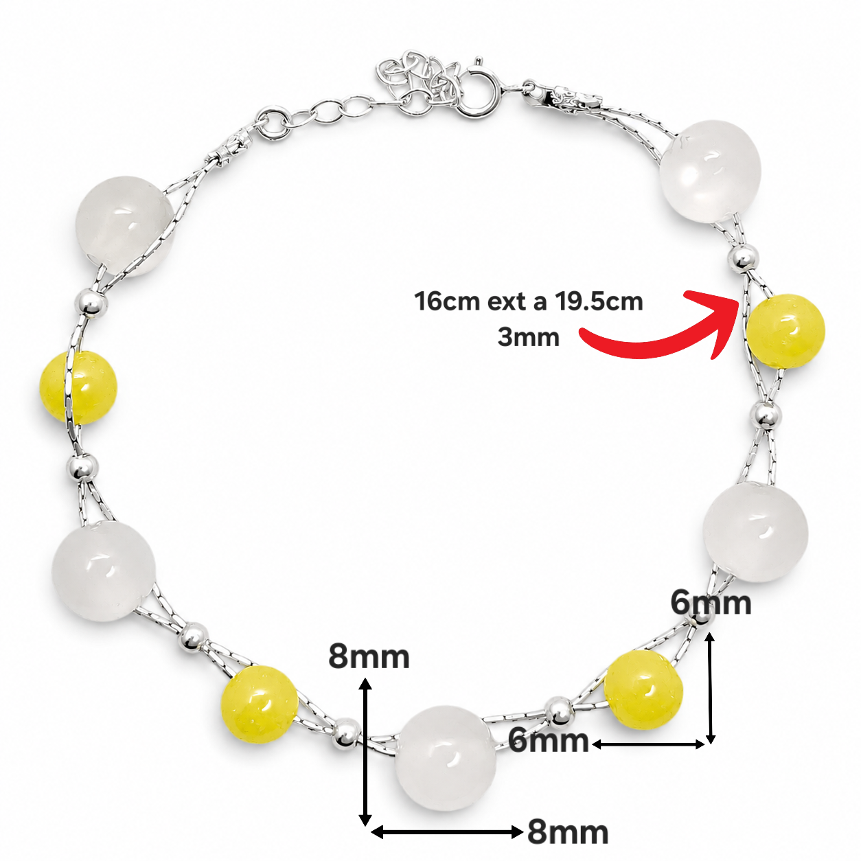 Pulsera Bola Amarilla