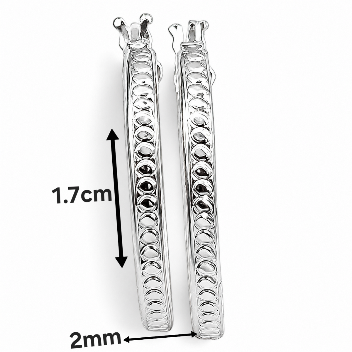 Arracada Plata Ley 925