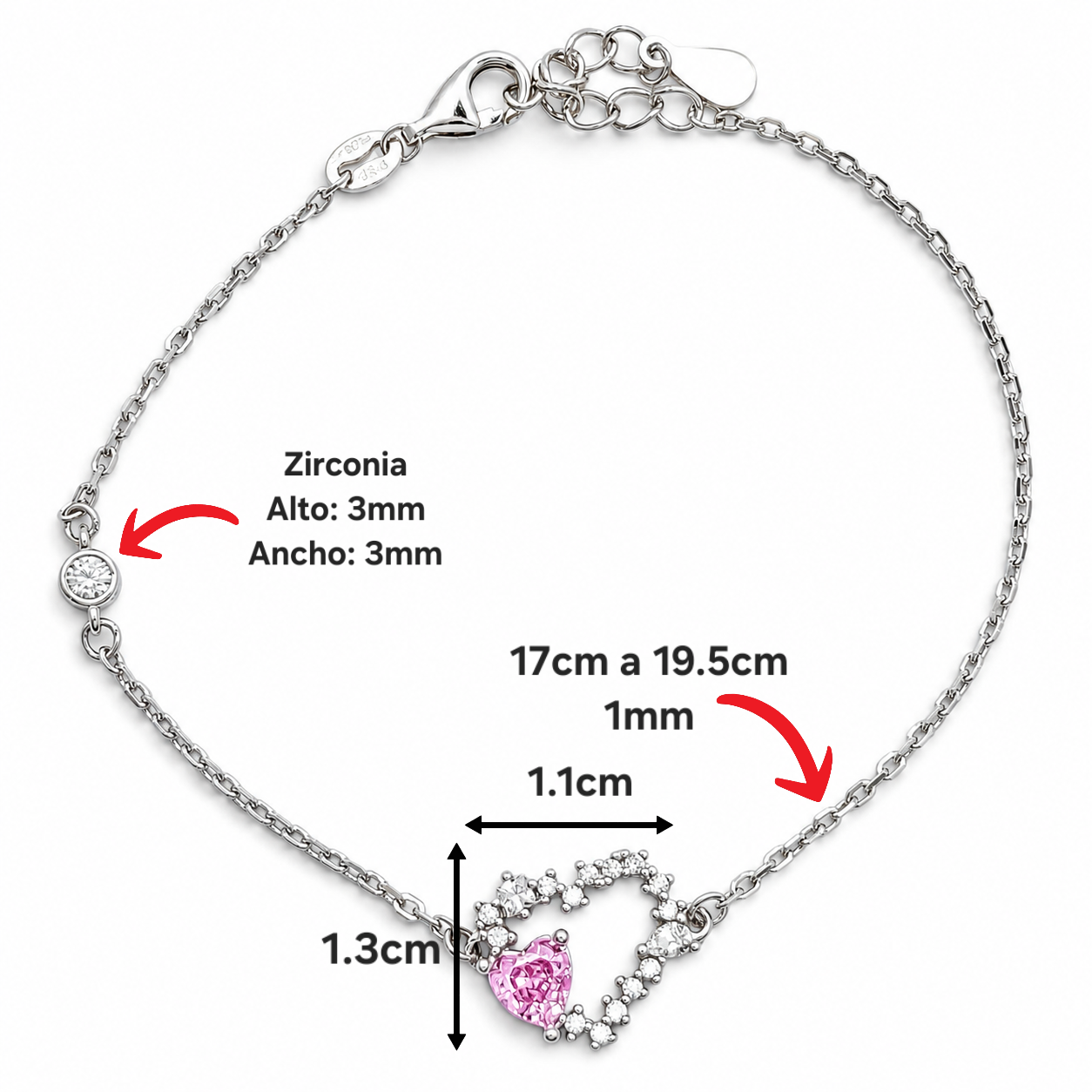 Pulsera Corazon