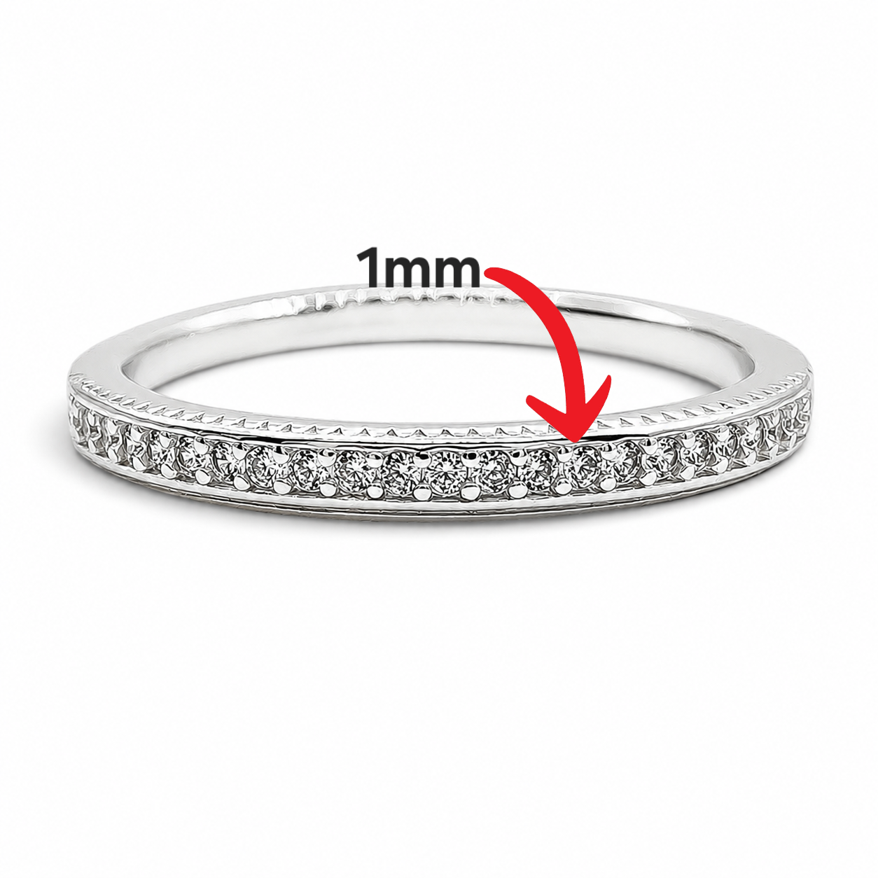 Anillo Zirconia Plata Ley 925