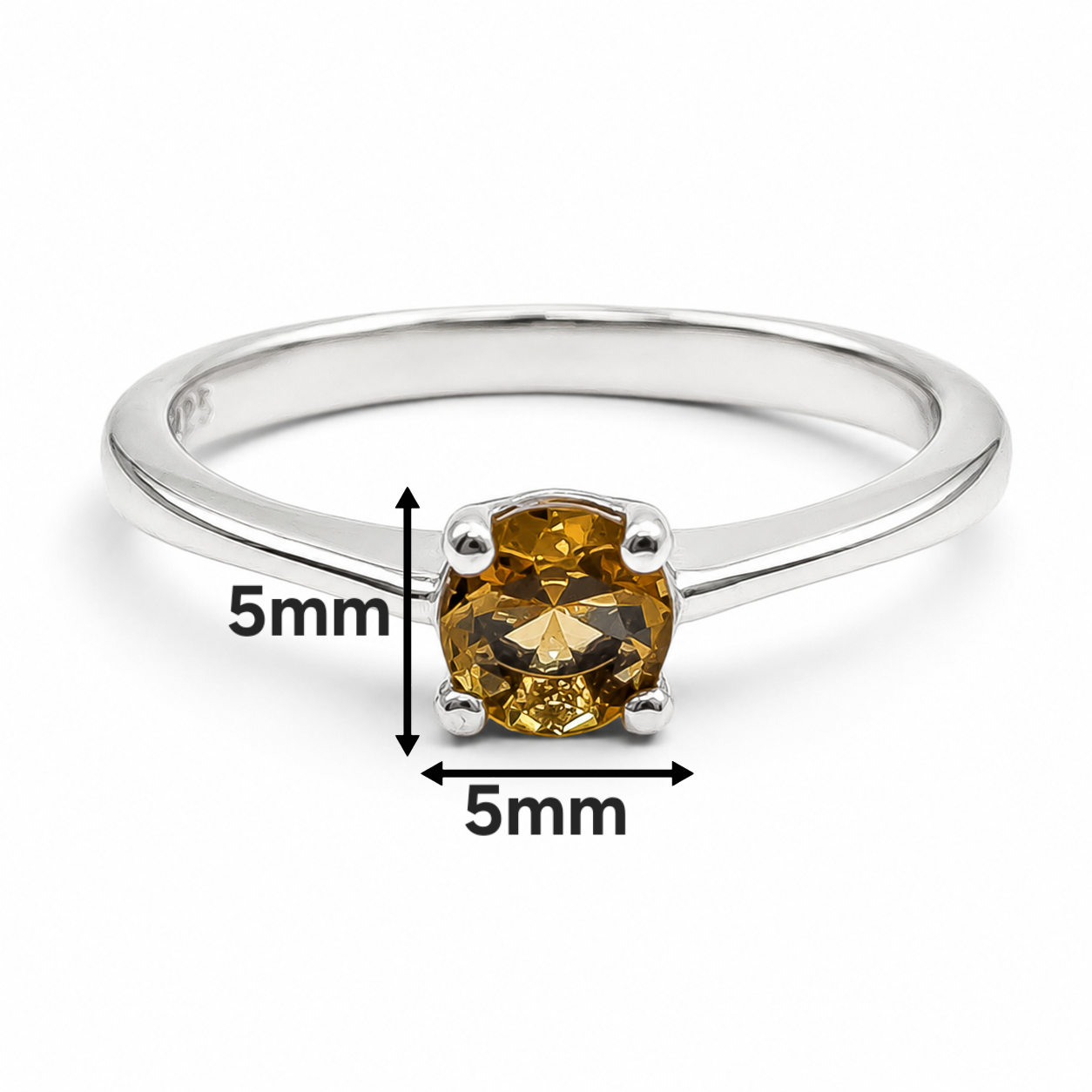 Anillo Zultanita Plata Ley 925