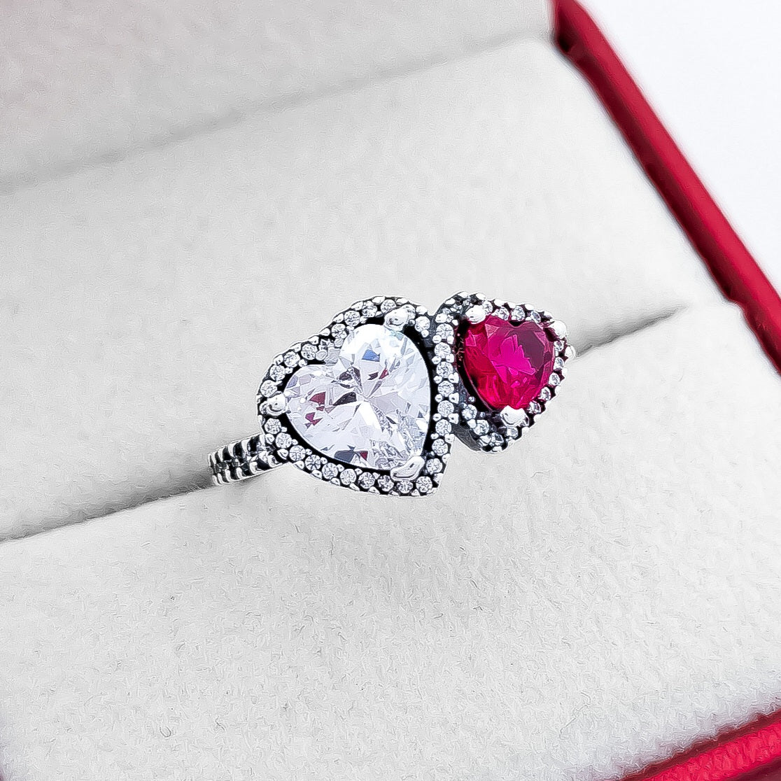 Anillo 2 Corazones Pan