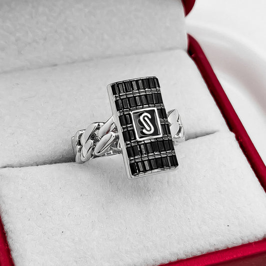 Anillo Monaco Rectangulo