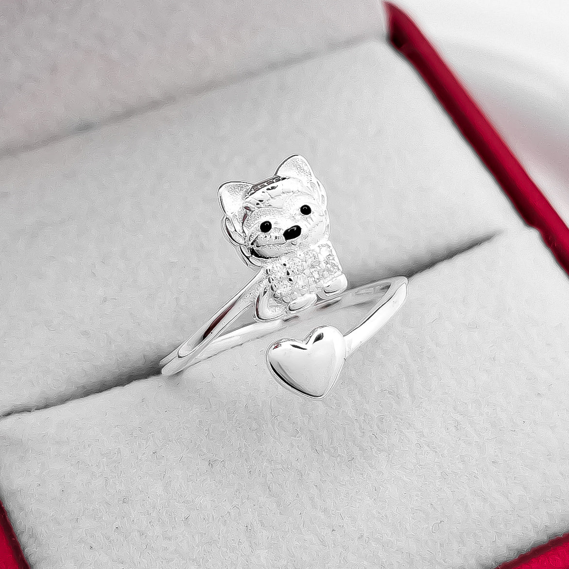 Anillo Ajustable Oso