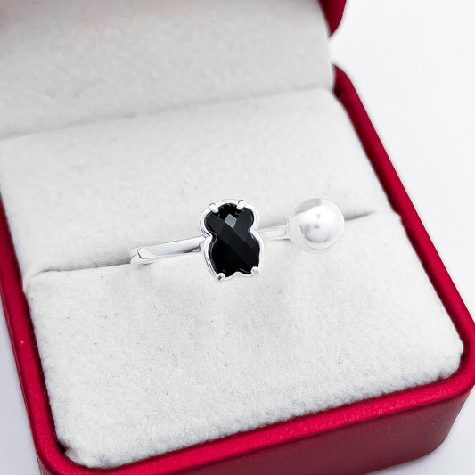 Anillo Perla Oso