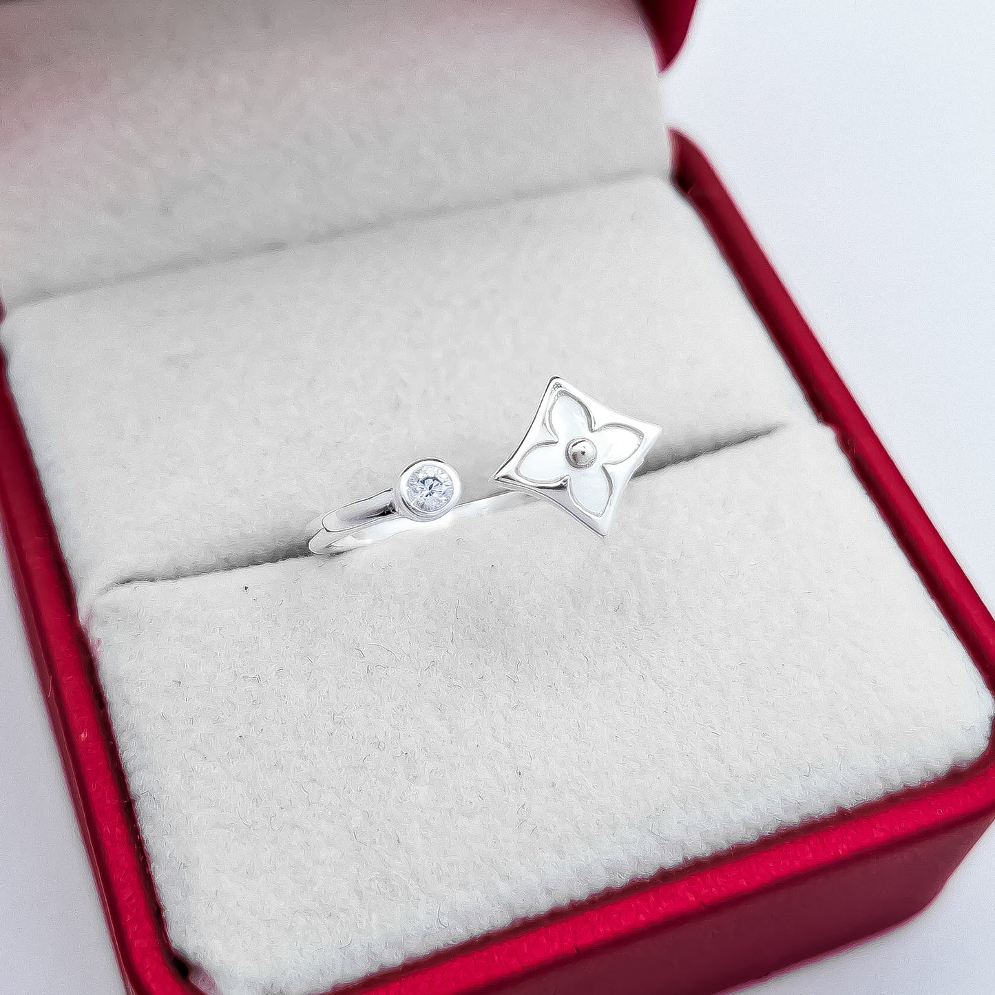 Anillo Estrella Zirconia