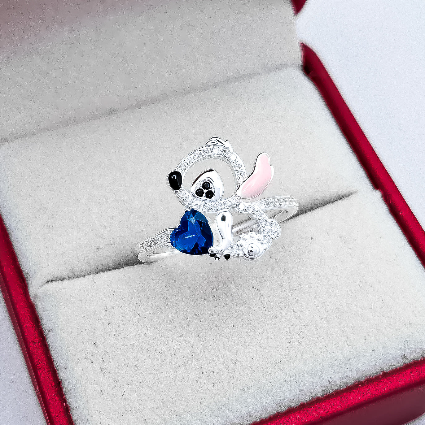 Anillo Stich Azul Marino