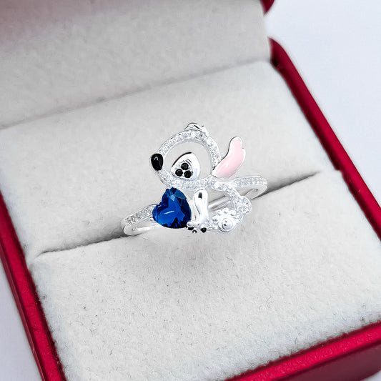 Anillo Stich Azul Marino