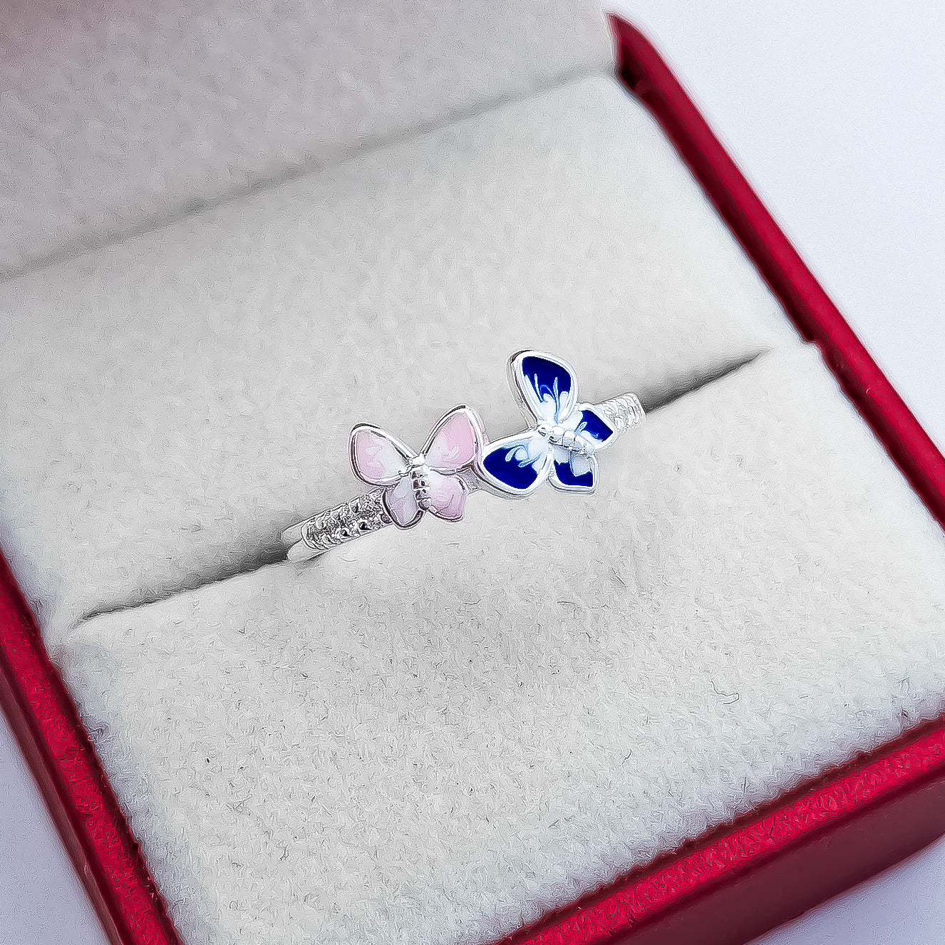 Anillo Mariposa Esmalte