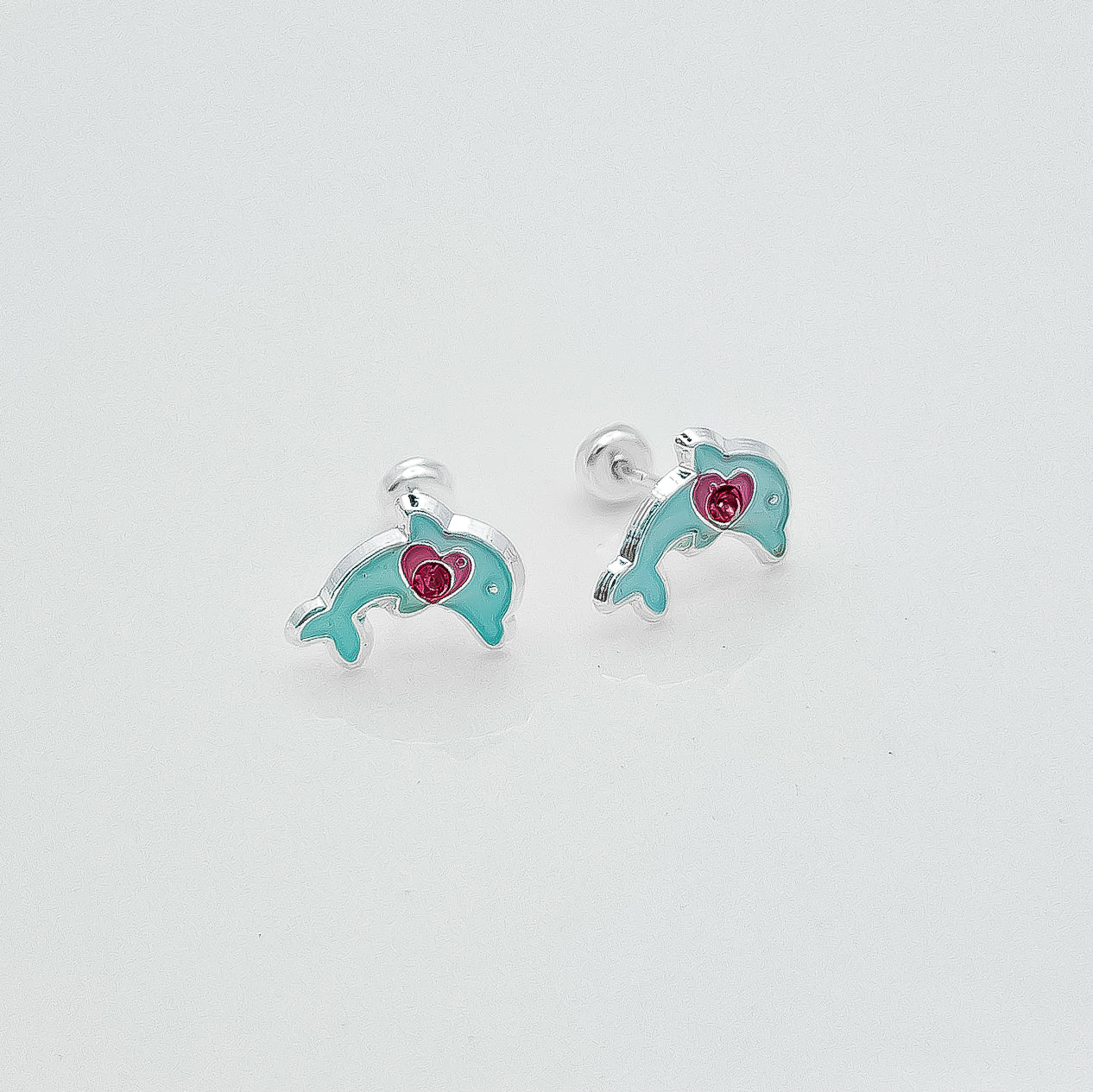 Broquel Delfin Celeste