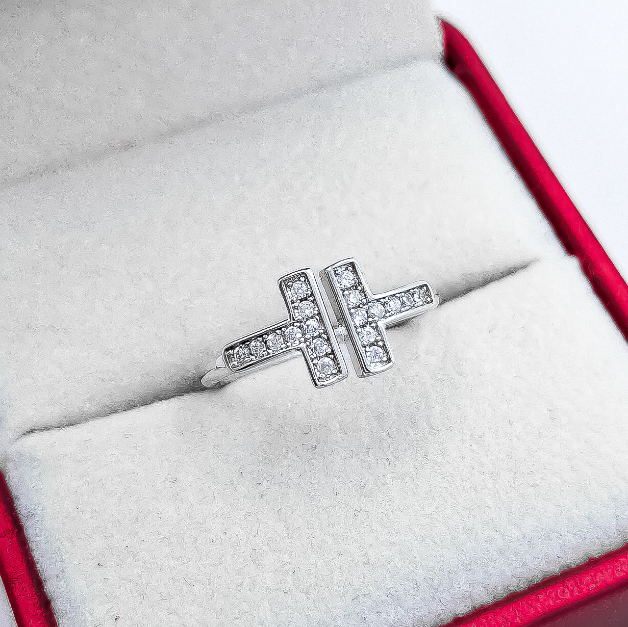 Anillo Tiff Zirconia