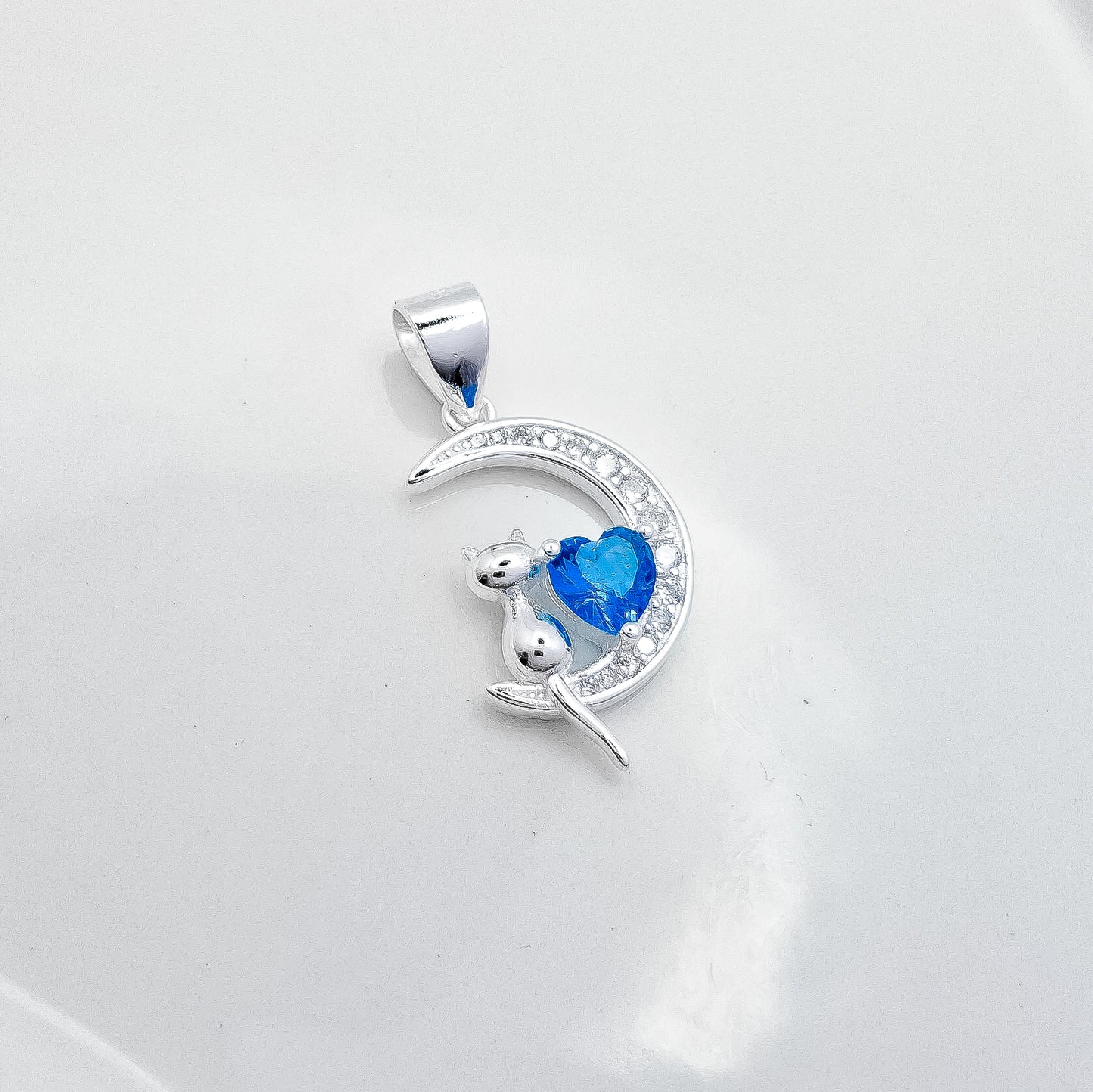 Dije Media Luna Gato