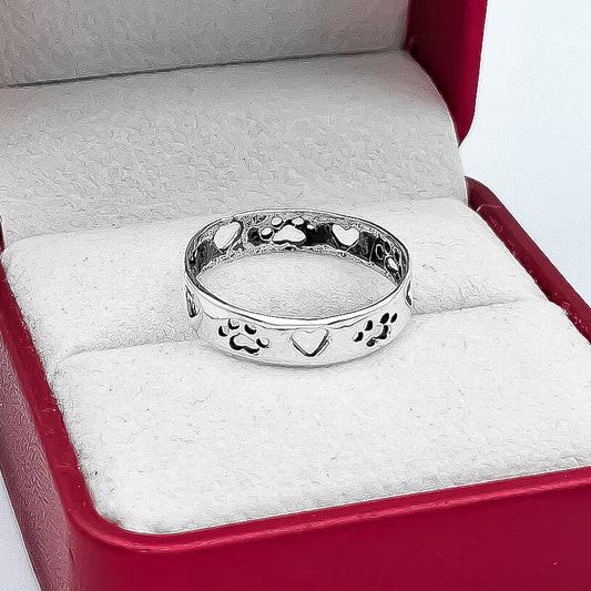 Anillo Huella Perro
