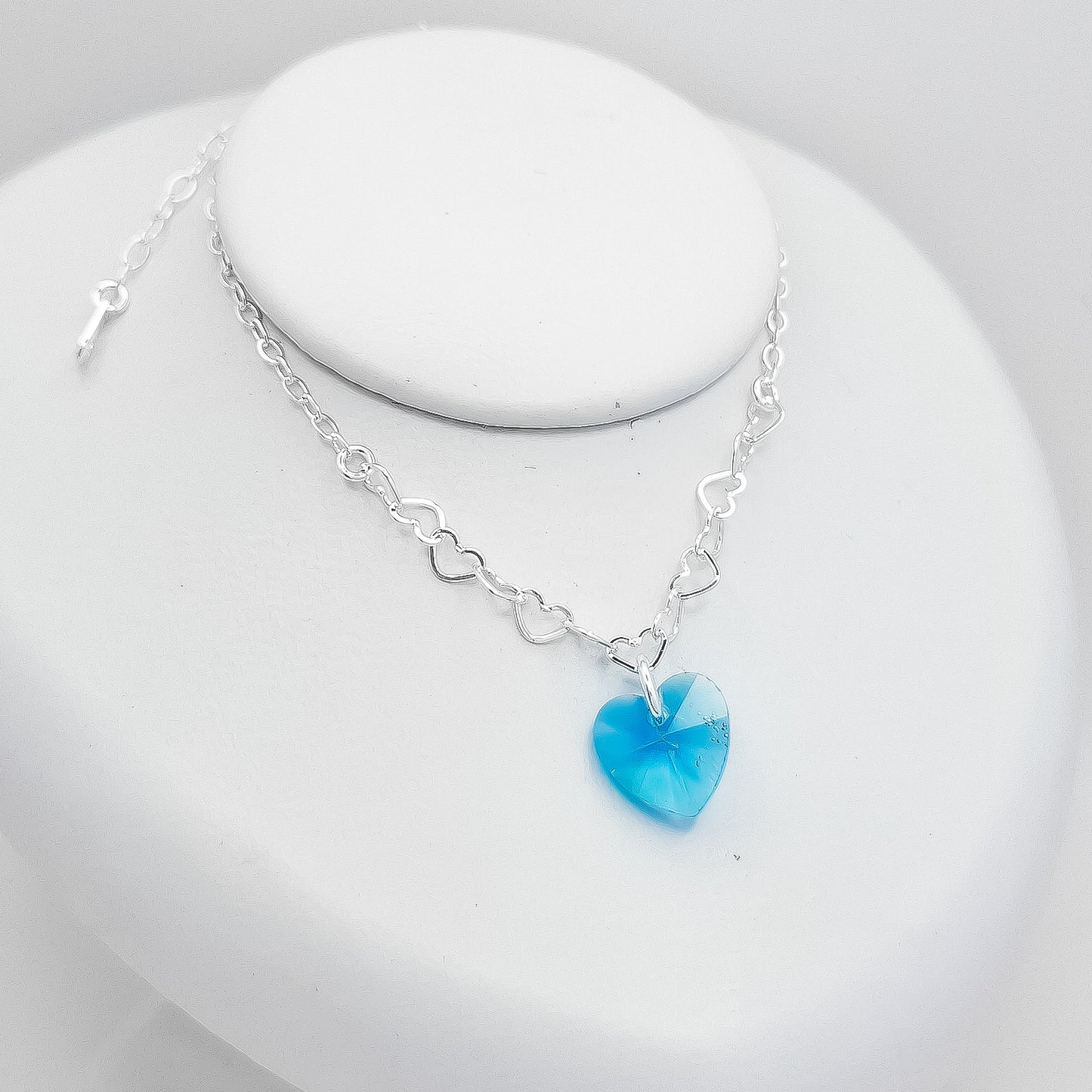 Pulsera Corazon Azul