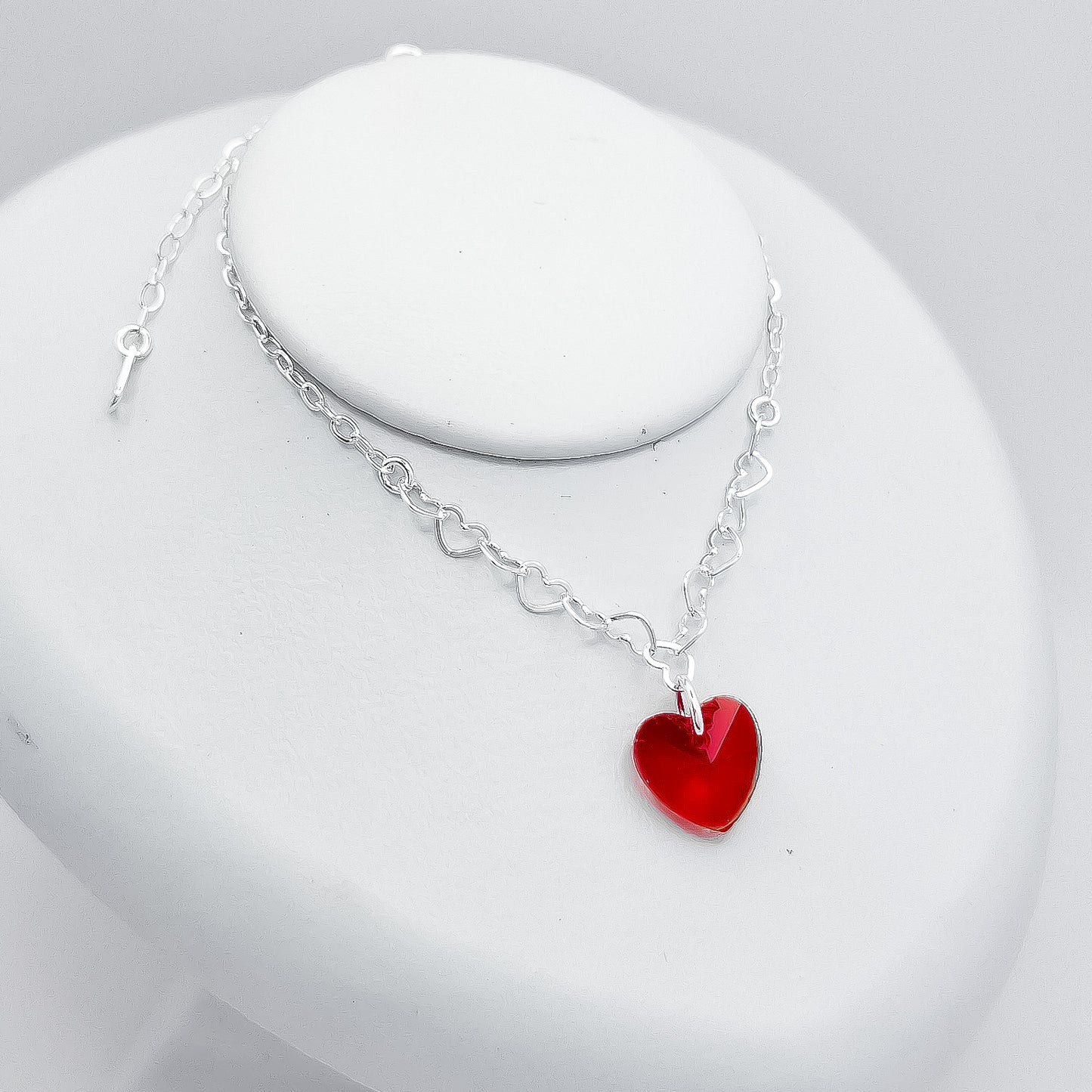 Pulsera Corazon Rojo