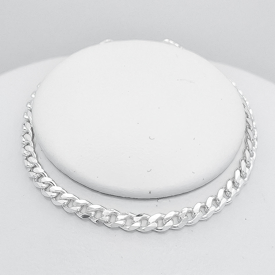 Pulso Cubano Liso 4mm