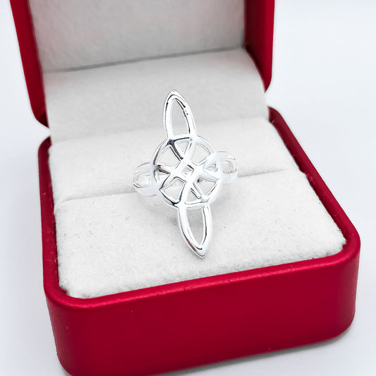 Anillo Nudo Bruja Liso