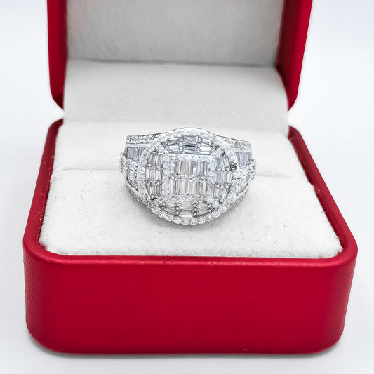 Anillo Zirconia Grueso