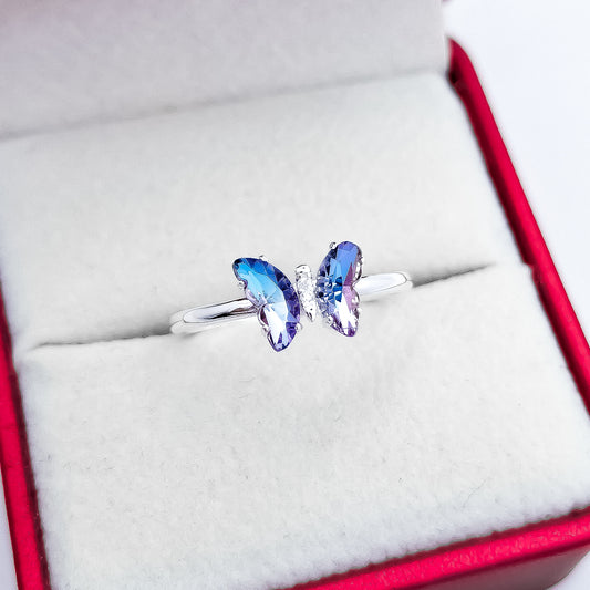 Anillo Mariposa Lila