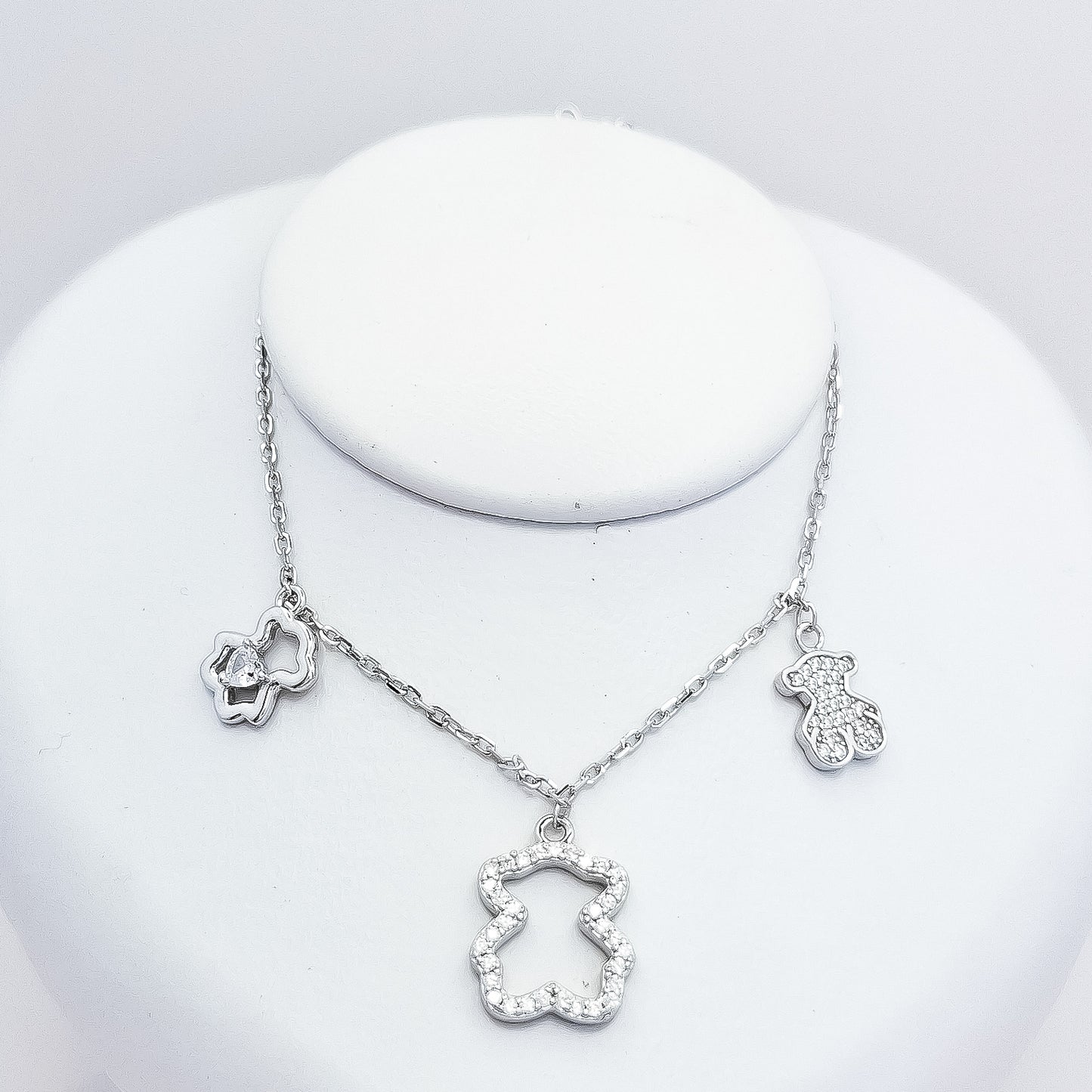Pulsera Oso Zirconia