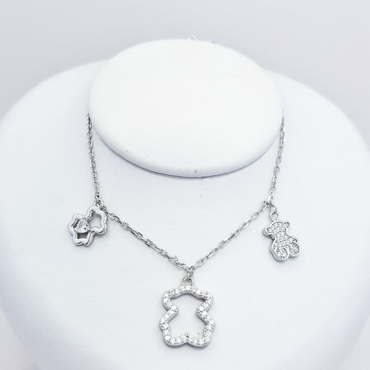 Pulsera Oso Zirconia