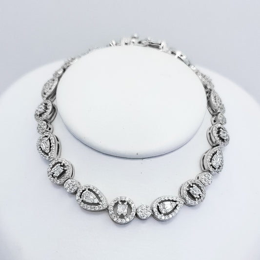 Pulsera Gotas Zirconia