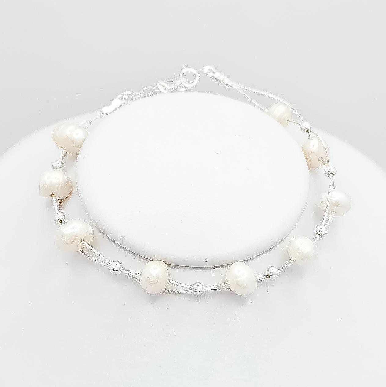 Pulsera Perla Natural
