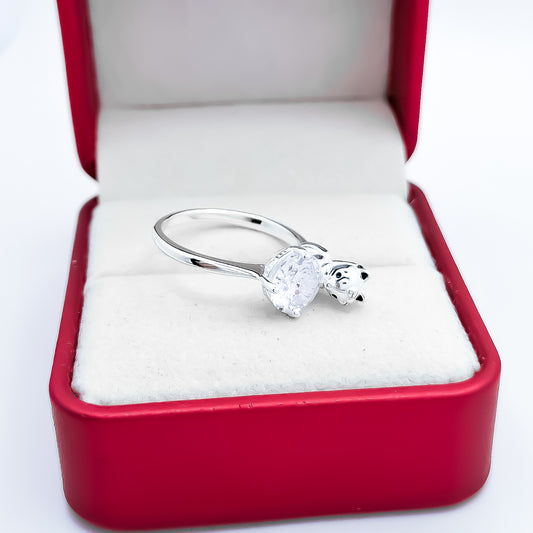 Anillo Gato Zirconias