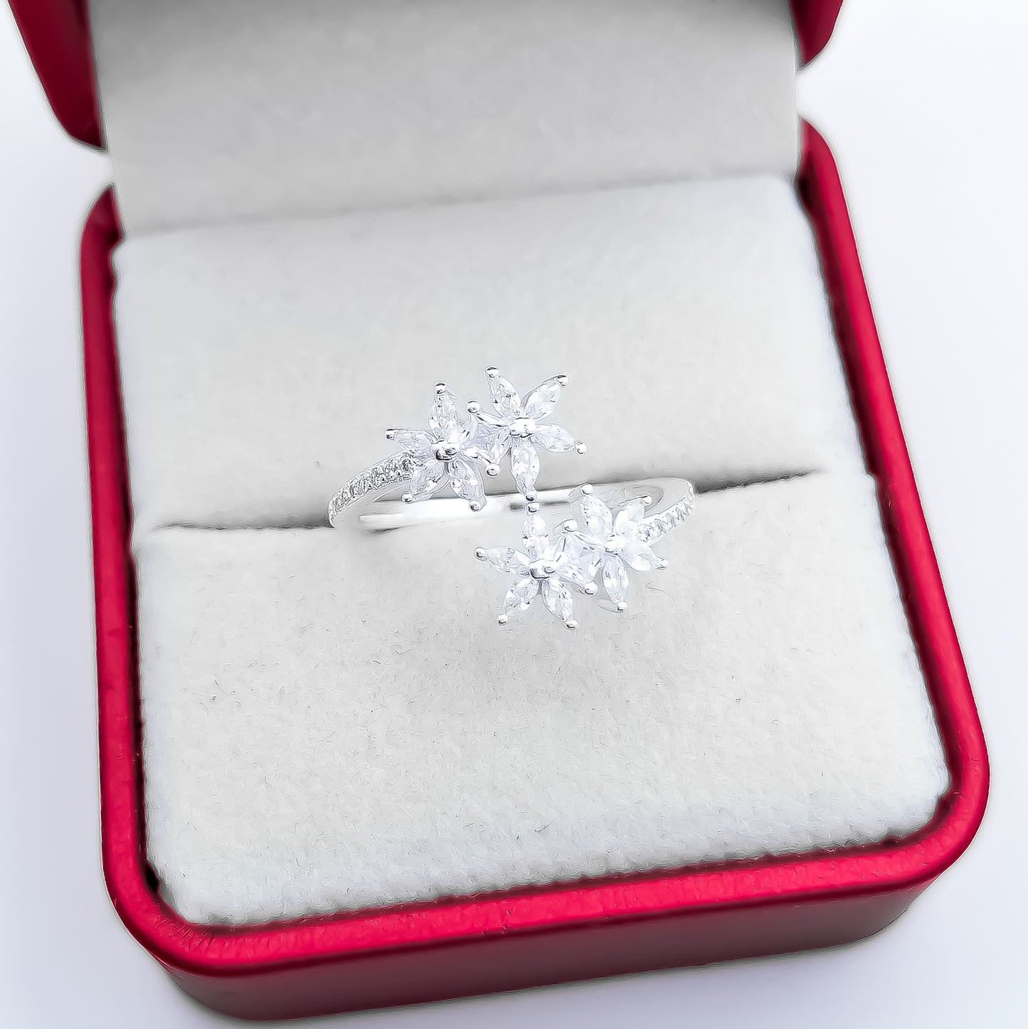 Anillo Ajustable Flores