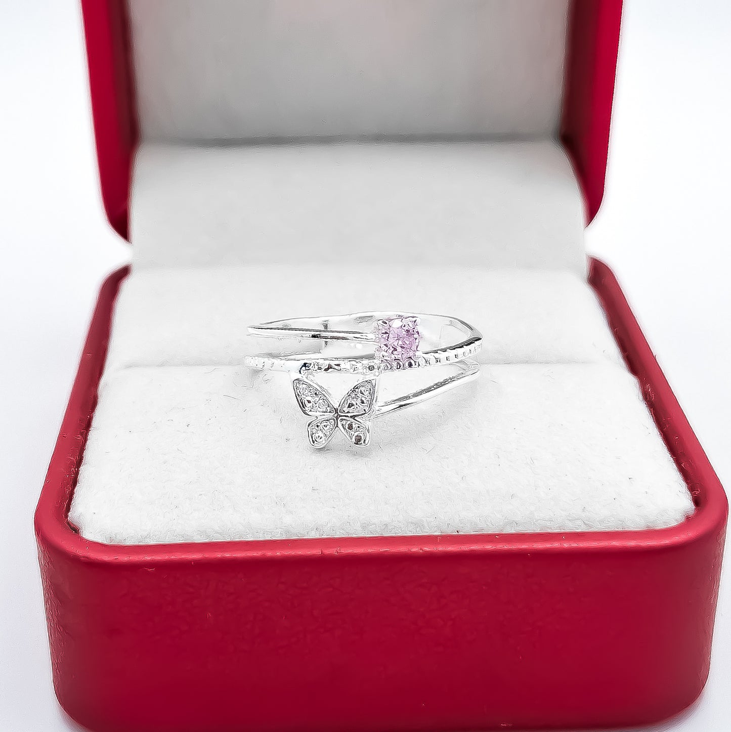 Anillo Mariposa Zirconia