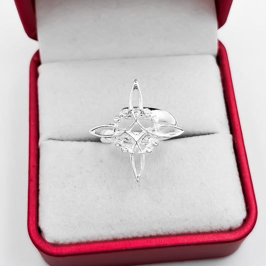 Anillo Nudo de Bruja