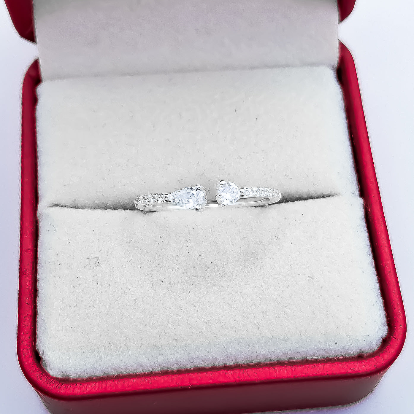 Anillo Zirconia Ajustable