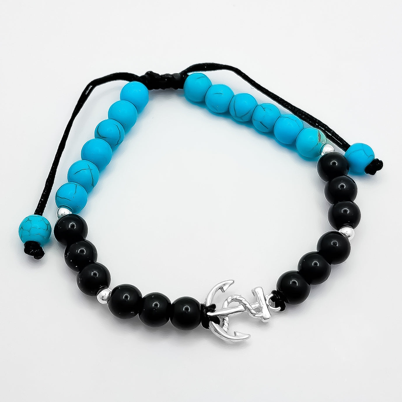 Pulsera Ancla Chica Negra