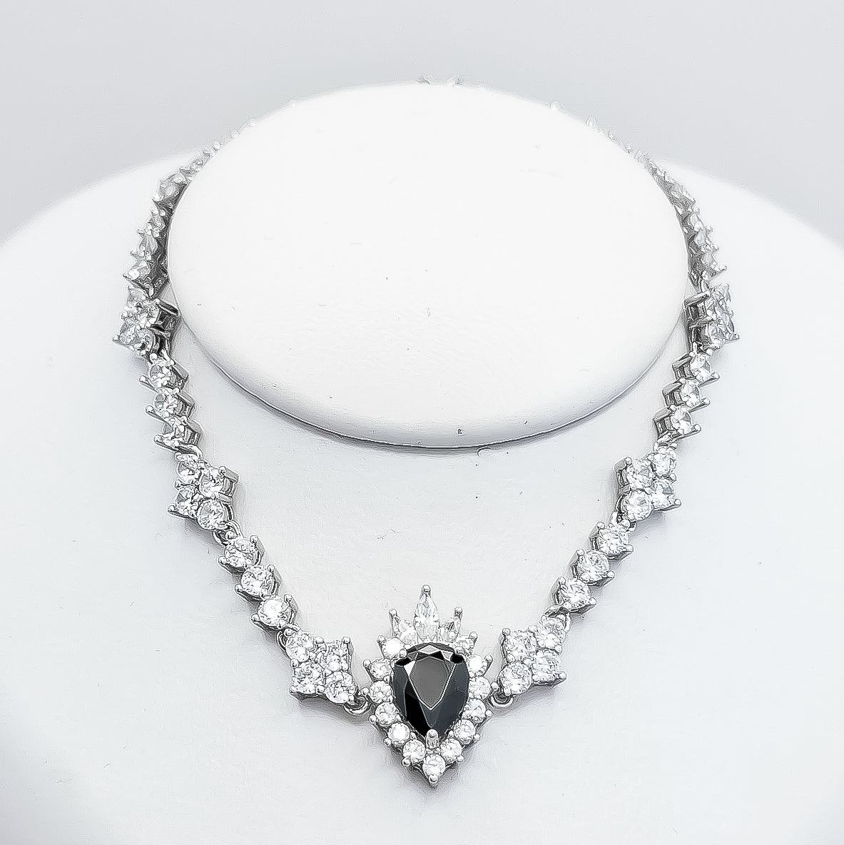 Pulsera Zirconia Negra