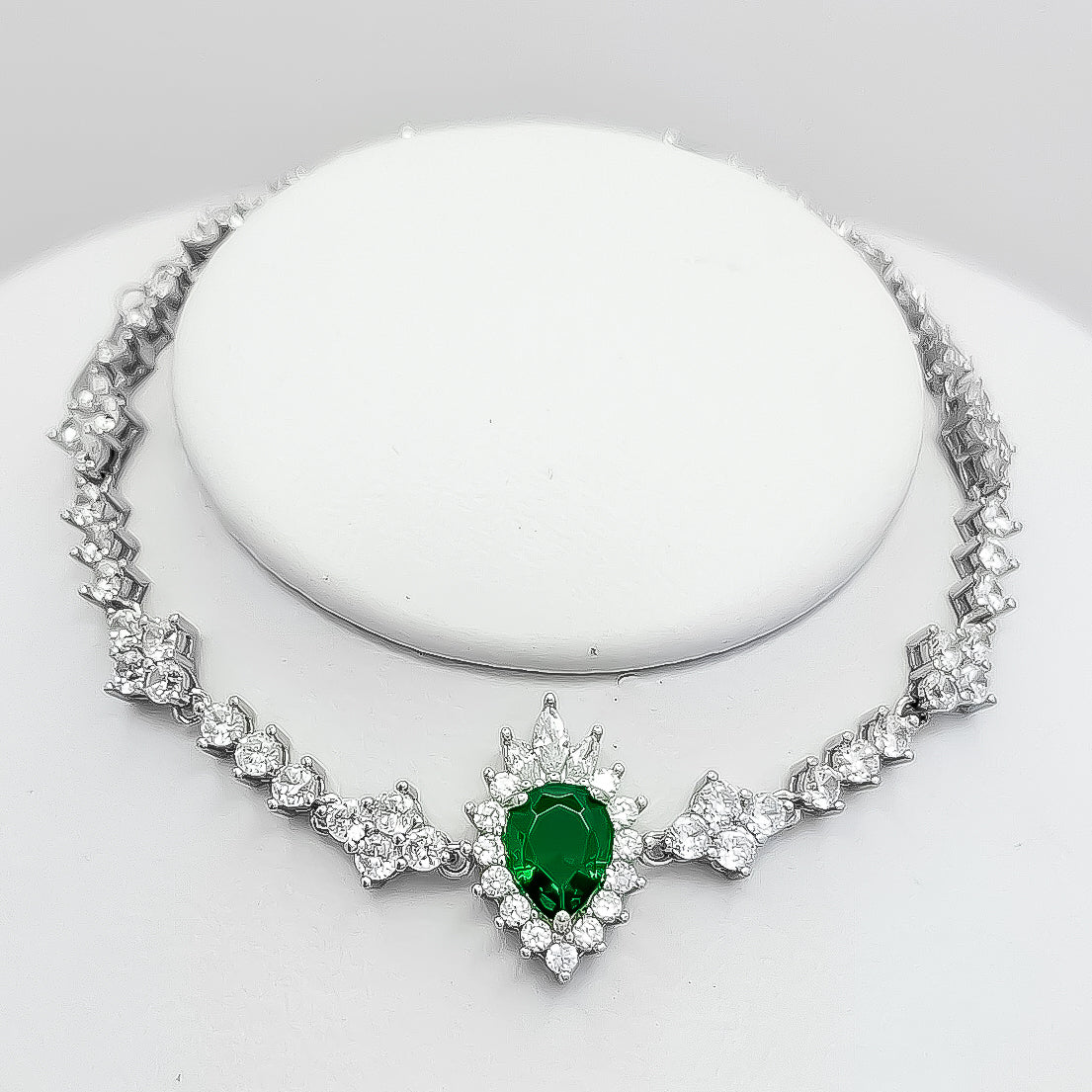 Pulsera Zirconia Verde