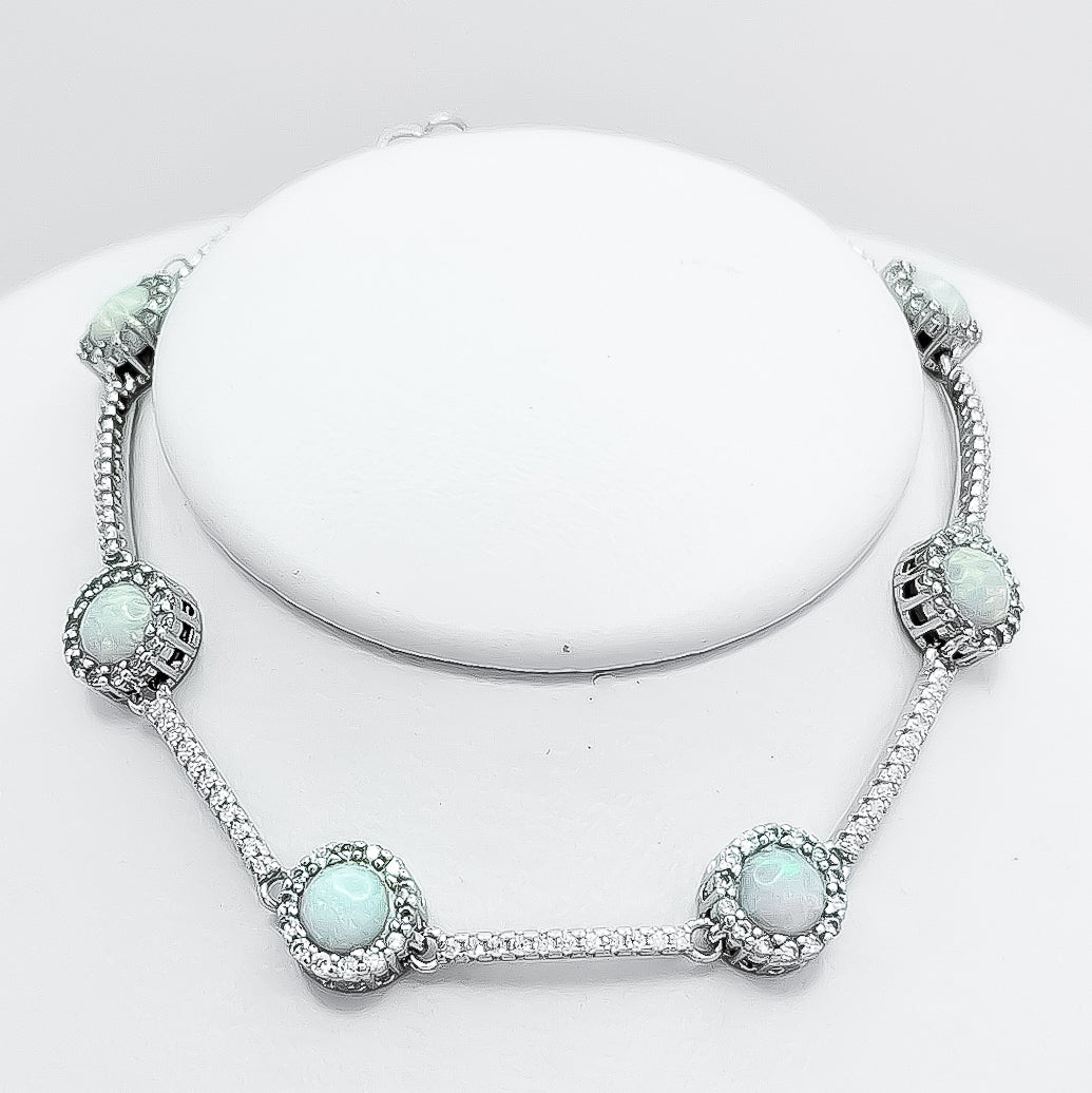 Pulsera Opalo Redondo