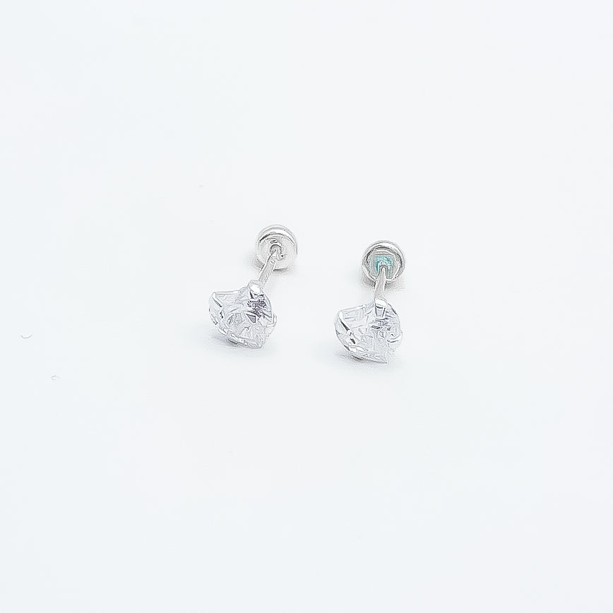 Broquel Corazon #4 Blanco