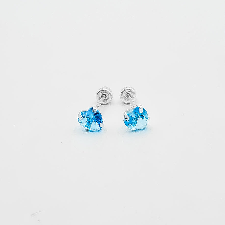 Broquel Corazon #4 Aqua