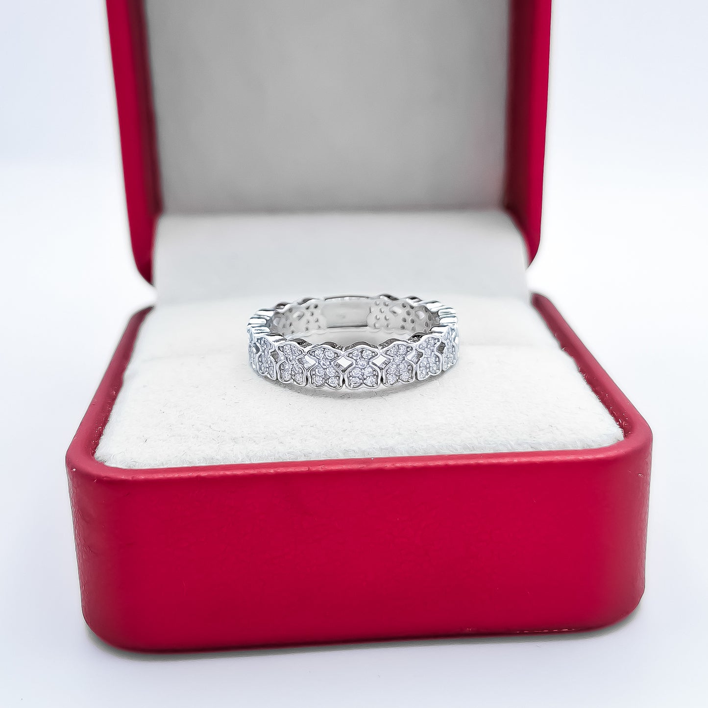 Anillo Oso Zirconia