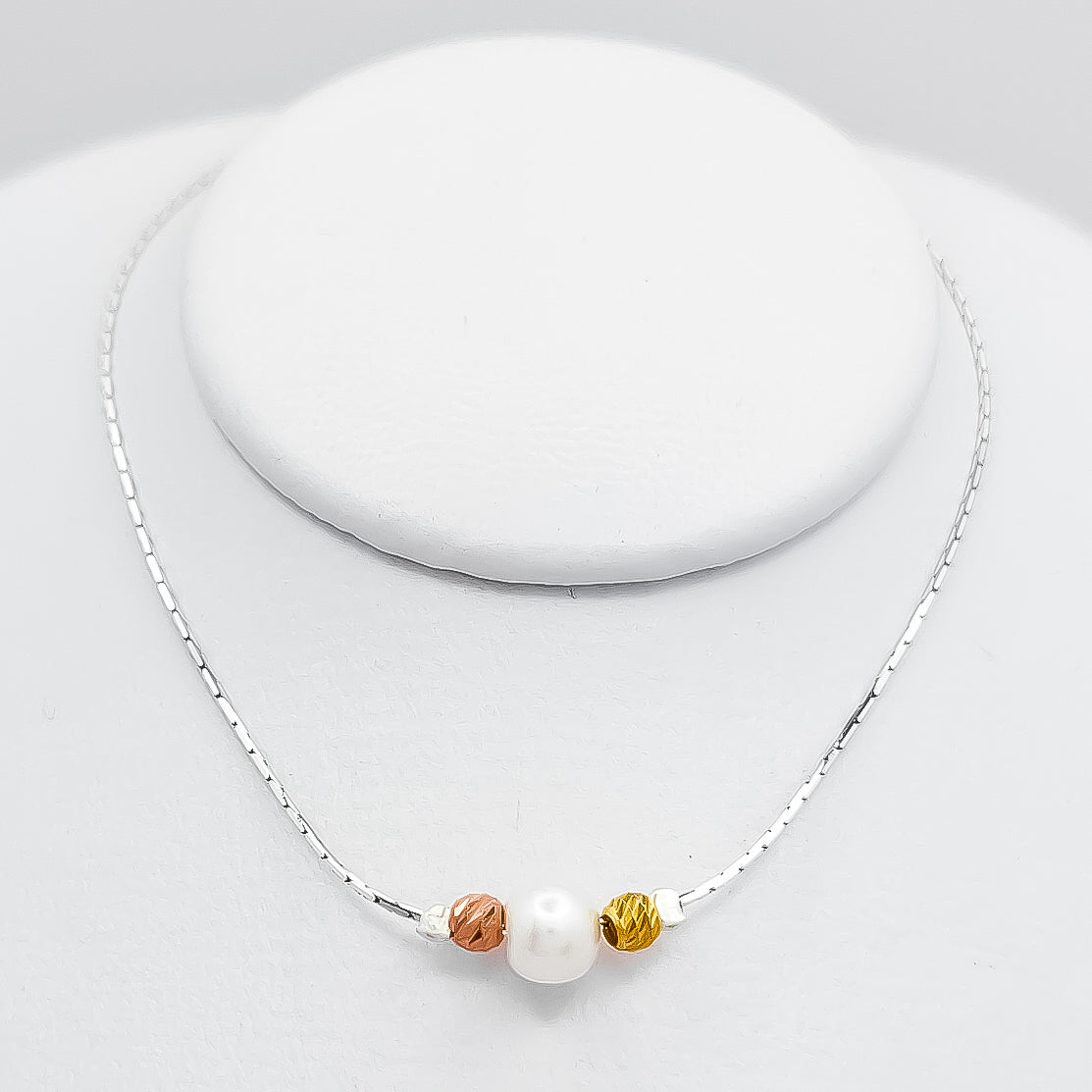 Pulsera Perla Tricolor