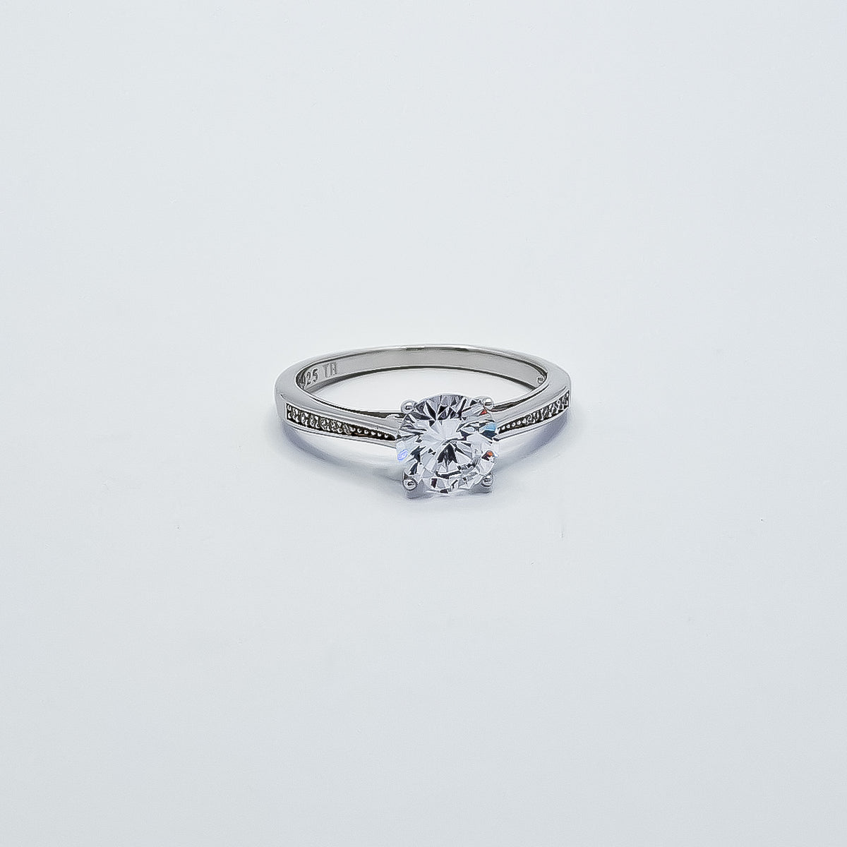 Anillo Solitario Zirconia