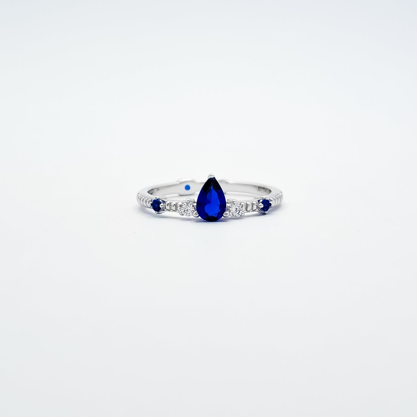 Anillo Gota Azul