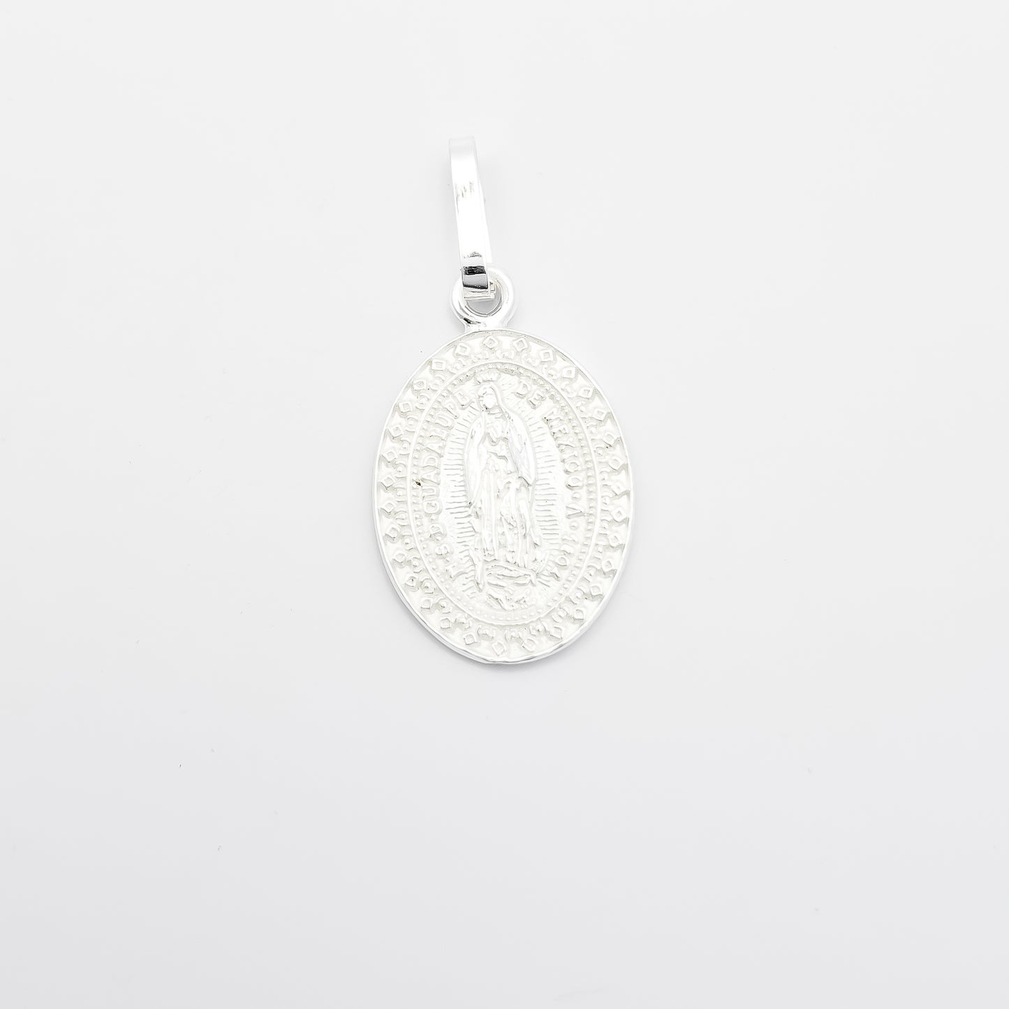 Dije Virgen Guadalupe Blanco
