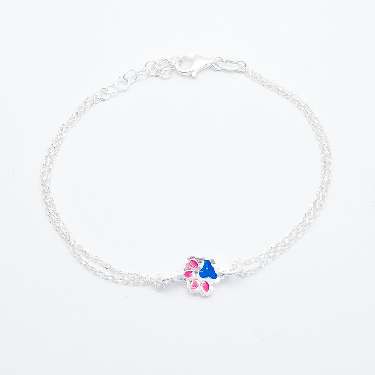 Pulsera Huellita Rosa