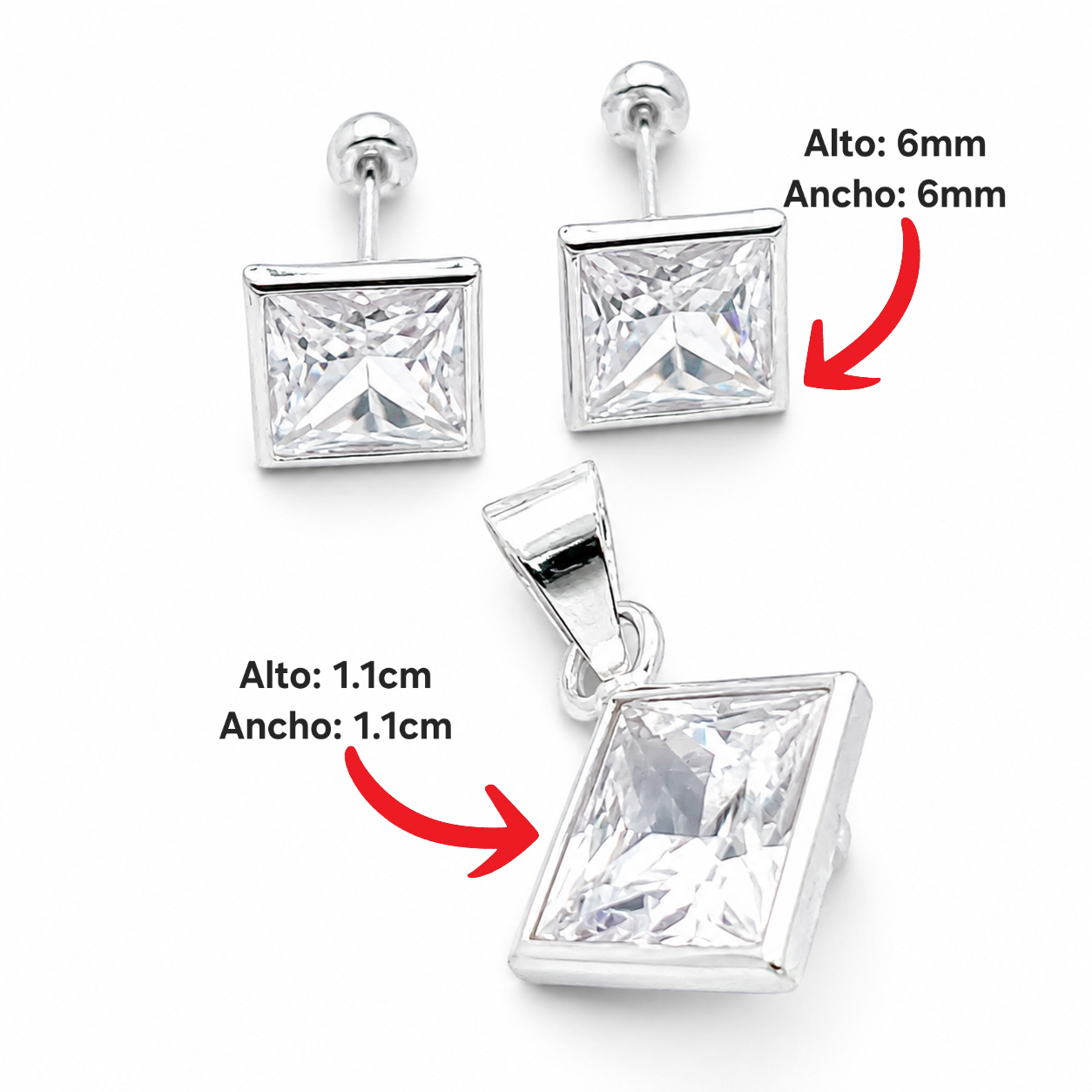 Set Cuadro Blanco
