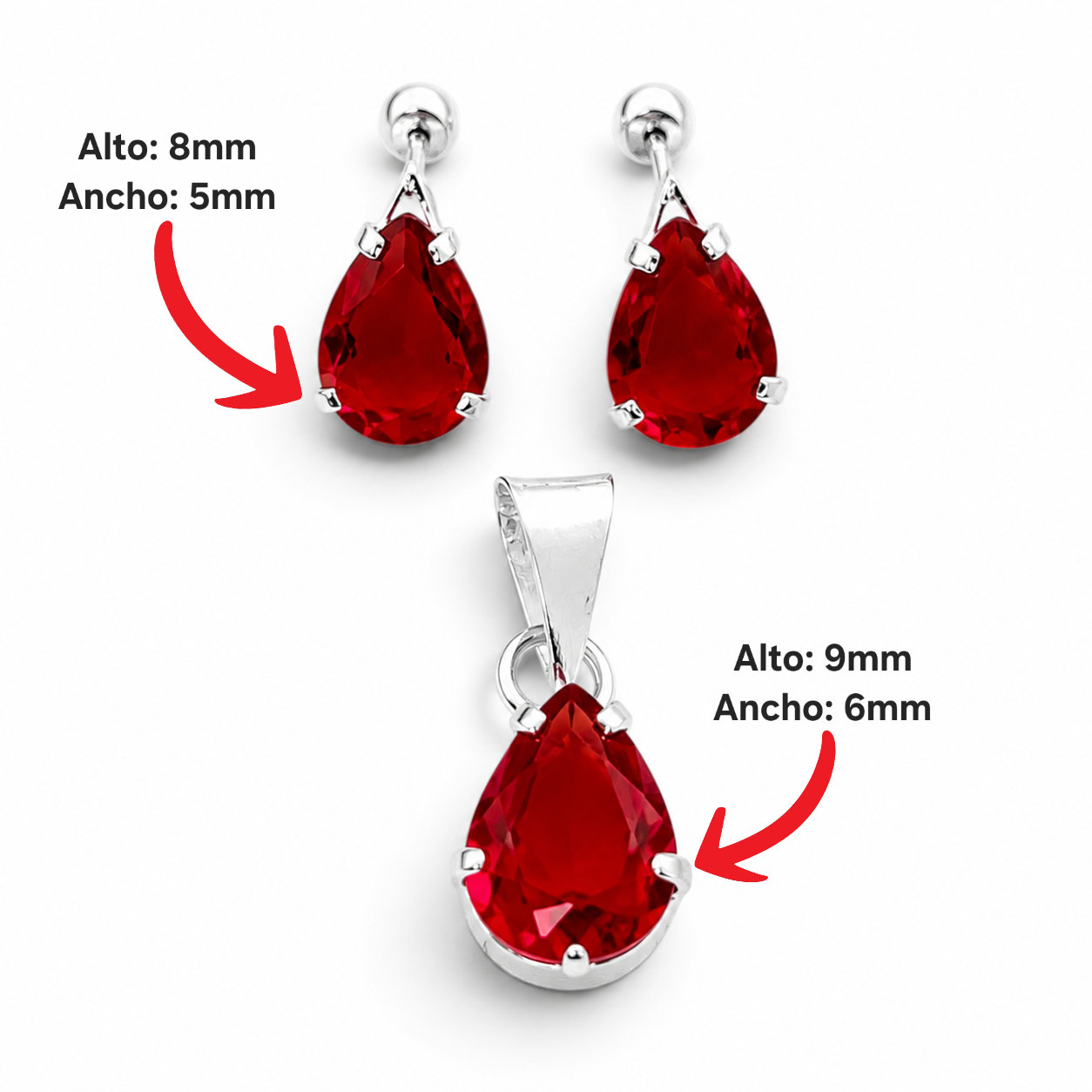 Set Gota Rojo