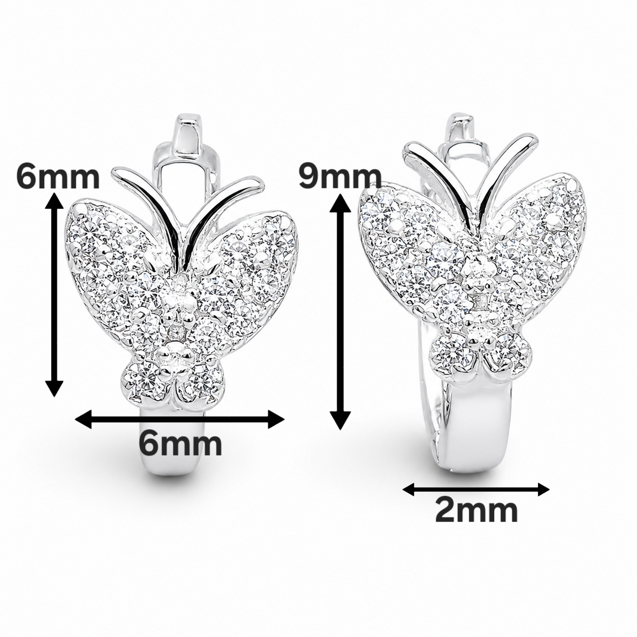Hugguie Mariposa Zirconia