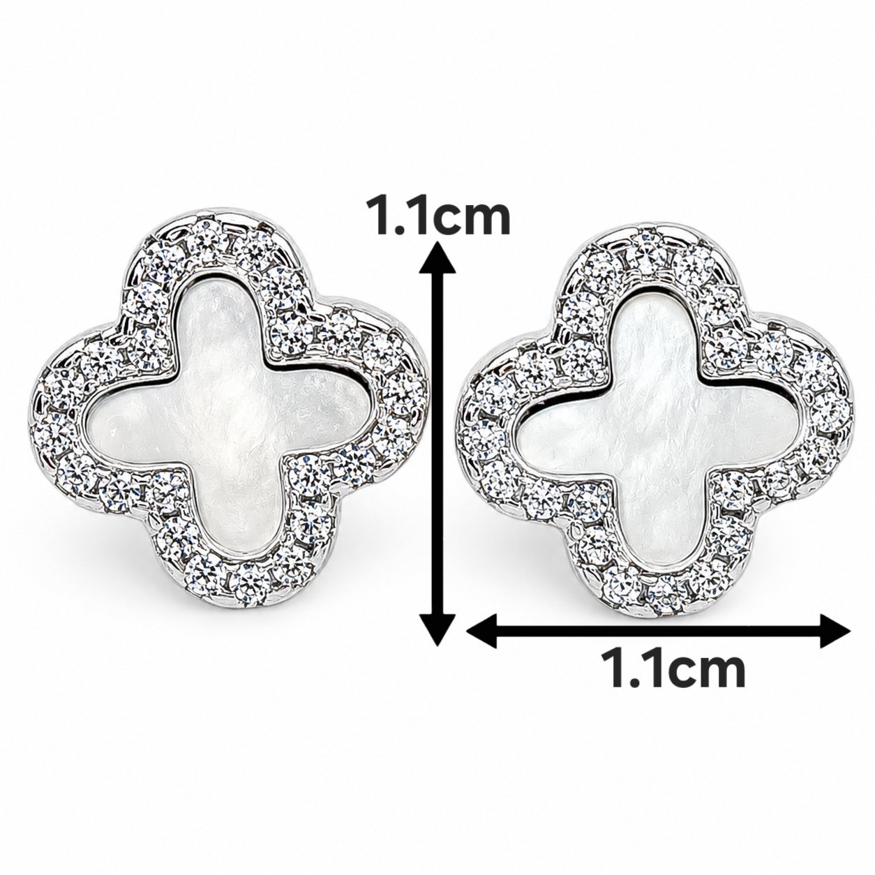 Arete Van Plata Ley 925