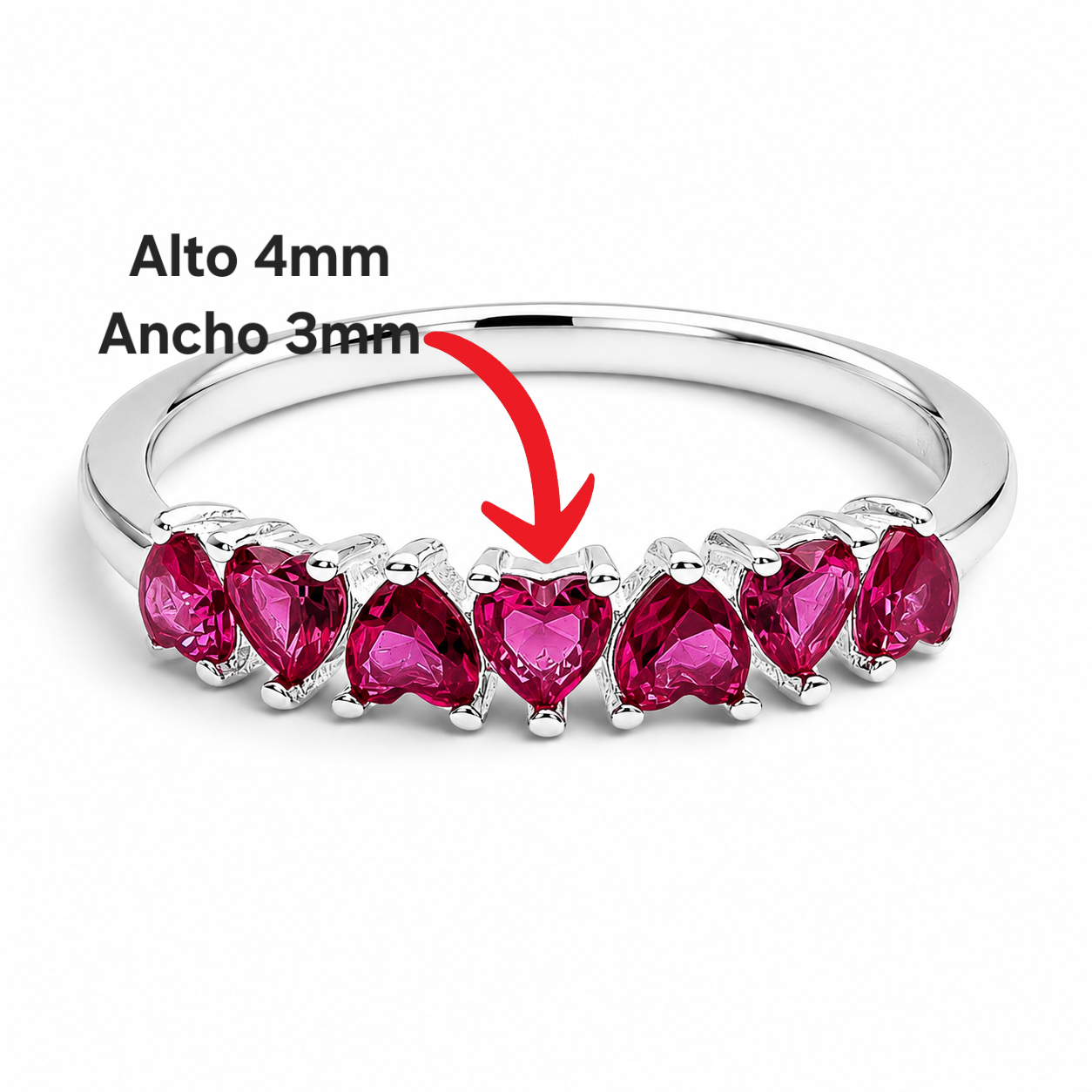 Anillo Fiusha Plata Ley 925