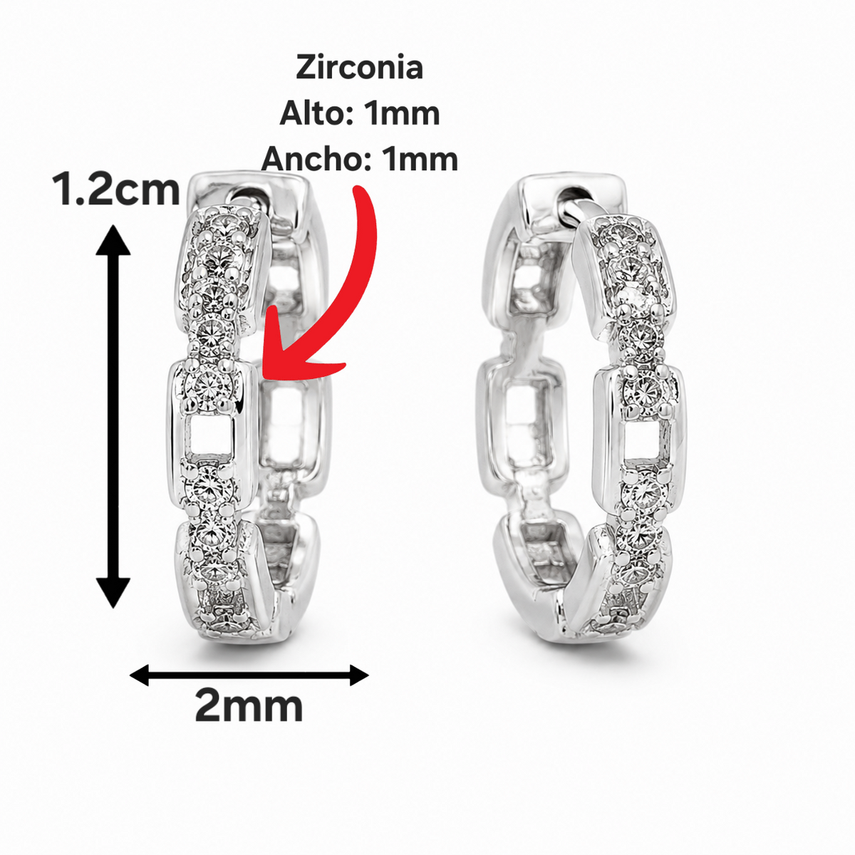 Hugguie Cuadro Zirconia